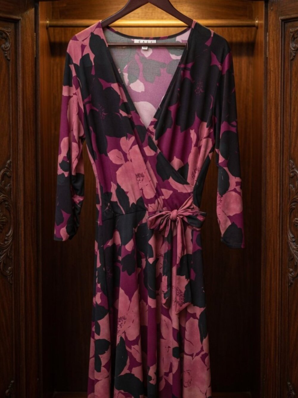 XL soft wrap dress by Cabi